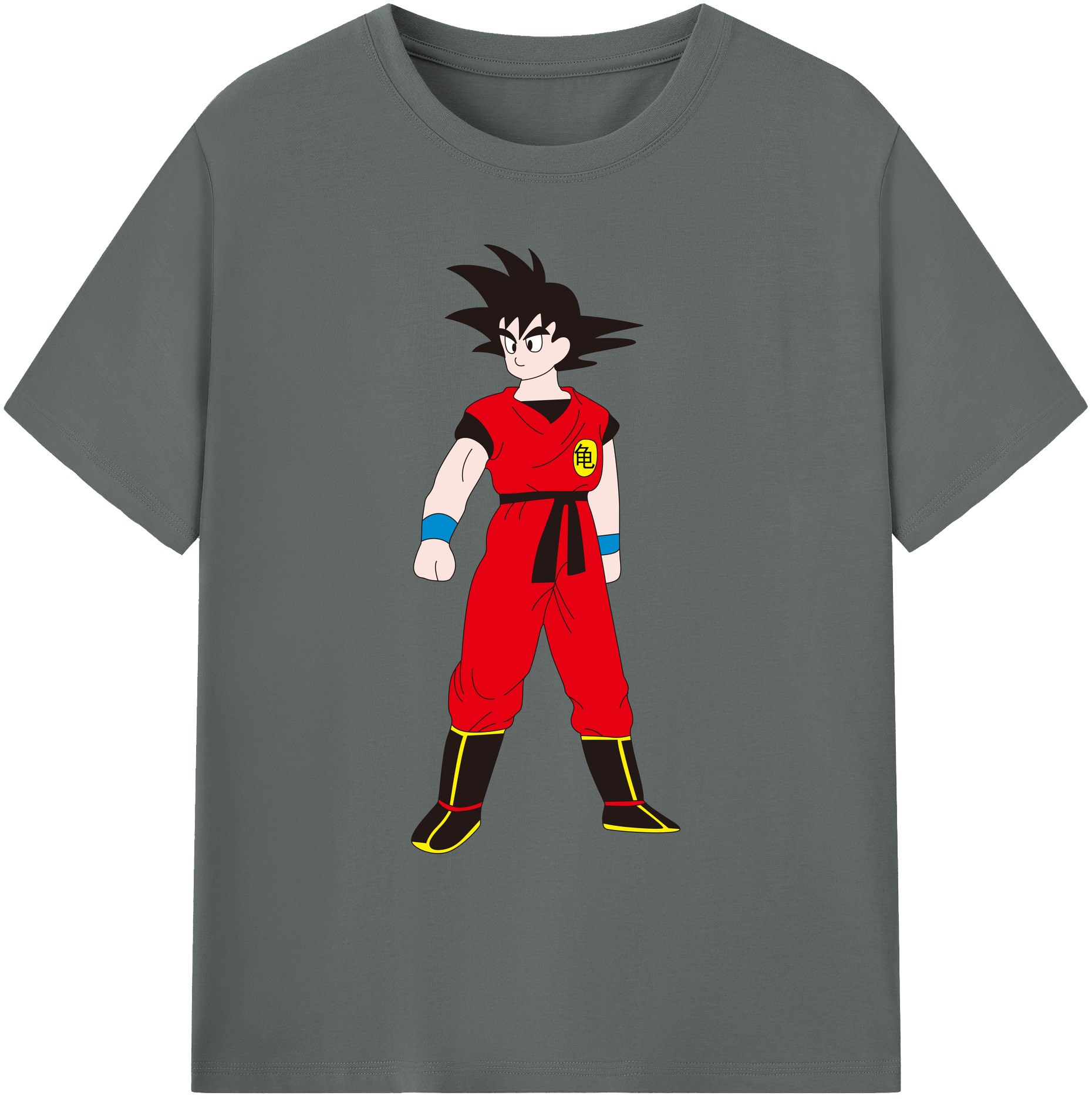 （画像用） ドラゴンボール 孫悟空（そん ごくう）Son Goku カカロット DRAGON BALL Kakarotto 綿100％ メンズ半袖Tシャツ｜肌触りやわらか＆通気性